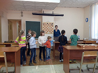 Марина Манакова в Шахматной школе «Этюд» 2